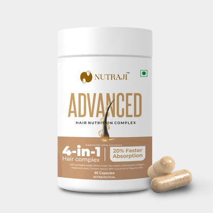 NUTRAJI ADVANCED HAIR GROWTH SUPPLEMENTS