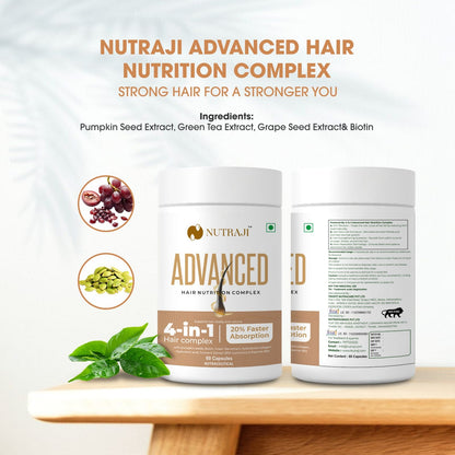 NUTRAJI ADVANCED HAIR GROWTH SUPPLEMENTS